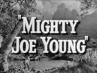 Mighty Joe Young title