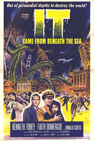 It Came From Beaneath the Sea one sheet