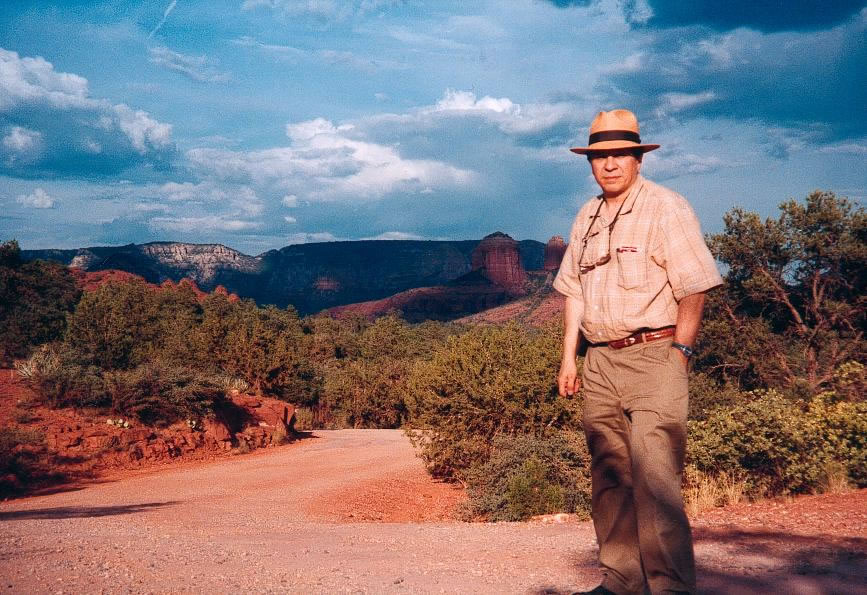 Jean Segura Sedona Arizona, août 2001